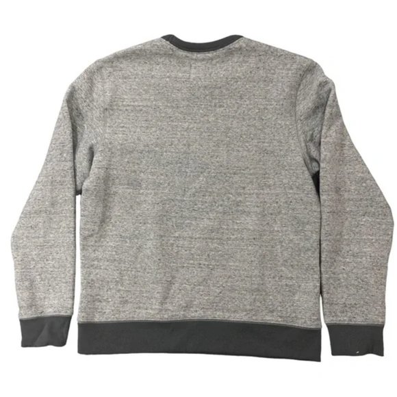 NWT Blake Shelton Lands' End Men Serious Sweatshirt Gray Size L $80 FLA261 - Picture 2 of 3